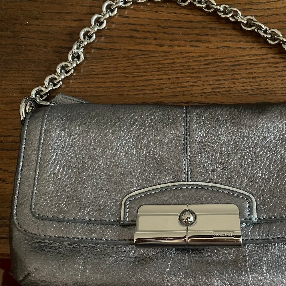 coach leather handbag